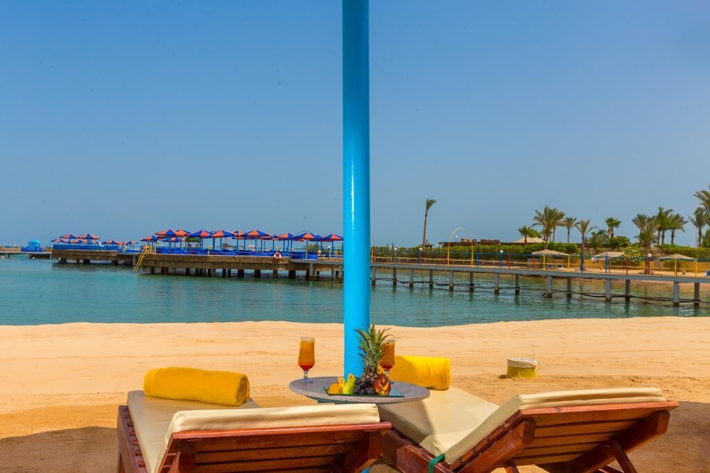 Hawaii Palm Resort & Aqua Park Hurghada Exteriör bild